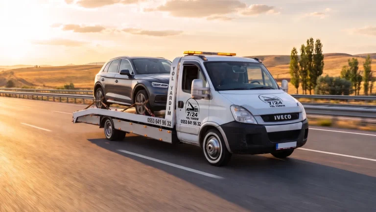 Ankara şehirlerarası oto çekici ile SUV taşıma